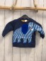 Preview: H&M  Pullover  Gr. 74  blau + gestreifter Elefant 