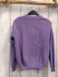 Preview: Garcia  Pullover  Gr. 128  lavendel Strick Rippen 