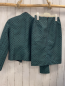 Preview: 2tlg Bruno Banani  Kostüm  Gr. 34  schwarz + mint grauer Druck 