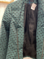 Preview: 2tlg Bruno Banani  Kostüm  Gr. 34  schwarz + mint grauer Druck 