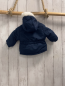Preview: Chicco  Winterjacke  Gr. 56  blau Kapuze mit weißem Plüschkragen 