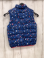 Preview:   Wendeweste  Gr. 104  blau schwraz hellblau weiß pink Druck / pink 