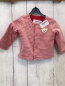 Preview: Steiff  Sweatjacke  Gr. 68  rot weiße Striefen