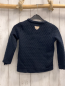 Preview: Steiff  Pullover  Gr. 104  blau Struktur Rüschen Punkte 