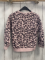 Preview: Name it  Pullover  Gr. 116  rosa schwarz altrosa Druck Stitch 