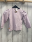 Preview: Steiff  Langarmshirt  Gr. 98  heller lavendelton Bär Schrift mit Blumen 
