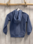 Preview: Steiff  Fleecejacke  Gr. 110  lila Kapuze hellblauer Bund mit Blättern 