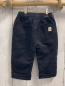 Preview: neu Zara  Hose  Gr. 80  blau gefüttert Gummizugbund 