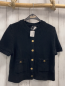 Preview: H&M Pullunder Gr. 152  schwarz goldene Knöpfe