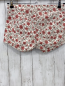Preview: H&M  Shorts  Gr. 38  weiß hellrote Bumen oliv Blätter 