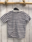 Preview: H&M  T-Shirt  Gr. 92  weiß schwarze Streifen Frottee weißer Kragen 