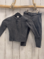 Preview: 2tlg H&M  Pullover + Jogginghose  Gr. 86  grau Rippen Strick