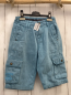 Preview: S´ Oliver  Shorts  Gr. 152  hellblau aufgesetzte Taschen  Bund verstellbar 