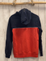 Preview: Champion  Pullover  Gr. 158  blau rot Kapuze weiße Schrft 