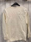 Preview: Converse  Langarmshirt  Gr. 158/164  creme Schrift Stern 