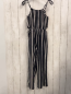 Preview:   Jumpsuit Gr. 128  schwarz weiße Streifen 