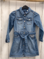Preview: Okaidi Kleid  Gr. 110  blau Jeans 