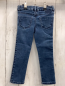 Preview: Okaidi Hose  Gr. 98  blau Jeans Pailettenseitenstreifen Bund verstellbar 