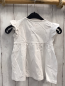 Preview:   T-Shirt  Gr. 104  weiß orange Pailetten bunte Rosetten