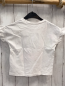 Preview:   T-Shirt  Gr. 104  weiß pink Jeep Blätter Figuren Tiere