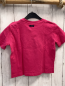 Preview: Catimini  T-Shirt  Gr. 98  pink Vogel mit golden Glitzer Blätter weiße Schrift 