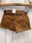 Preview: Okaidi  Shorts  Gr. 110  braun Kord blaure Gürtel mit Blättern 