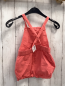 Preview: DP...aM  Playsuit  Gr. 86  hellrot Koalabären Blätter 