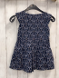 Preview: Okaidi  Kleid  Gr. 98  blau weiß brauner Muscheldruck 