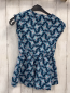 Preview: Okaidi  Kleid  Gr. 104  petrol bunte Schmetterlinge 