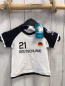 Preview: neu  T-Shirt  Gr. 68  weiß schwarze Ärmel Euro 2020