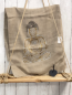Preview: neu  Schaltuch  sand Buddhafigur aus bunten Steinen 