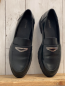 Preview:  Schuhe  Gr. 38  schwarz silber Schnalle 