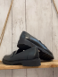 Preview:  Schuhe  Gr. 38  schwarz silber Schnalle 