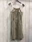 Preview: Zara  Kleid  Gr. 152  grau Struktur weiße Träger 