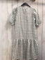 Preview: Name it  Kleid  Gr. 146  hellgrau weiß kariert 