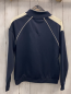 Preview: H&M Sportshirt lang  Gr. 134  blau beige Schultern + Bund 