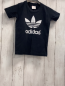 Preview:   T-Shirt  Gr. 110  schwarz weiße Schrift + Label 