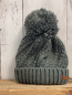Preview: neu Protest  Mütze  Gr. 57cm  grau Strick Bommel 