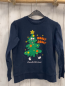 Preview: Jack & Jones  Pullover  Gr. 122/128  blau Tannenbaum gelbe Sterne 