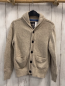 Preview: H&M  Strickjacke  Gr. 110  beige großer Kragen 