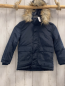 Preview: Name it  Winterjacke  Gr. 110  blau Kapuze mit abtrennbarem Fellbund 