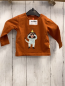 Preview:   Langarmshirt  Gr. 62  rost Affe 
