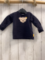 Preview: Steiff Pullover  Gr. 62  blau Plüschbärenkopf 
