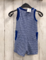 Preview: Petit Bateau  Playsuit  Gr. 80  blau weiße Streifen 