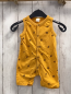 Preview: Hess Natur  Playsuit  Gr. 62  mais schwarze Insekten 