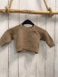 Preview: Alana  Pullover  Gr. 56  sand Strick Wabemuster 