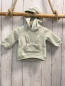 Preview:   Pullover  Gr. 62  mint Kapuze Bauchtasche mit Hasenohren