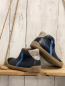 Preview: neu Phister + Philina  Schuhe  Gr. 32  blau braune Kappe graue Ferse 
