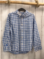 Preview: H&M  Hemd  Gr. 128  blau weiß kariret 