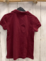 Preview: GAP T-Shirt  Gr. 128  weinrot Polokragen